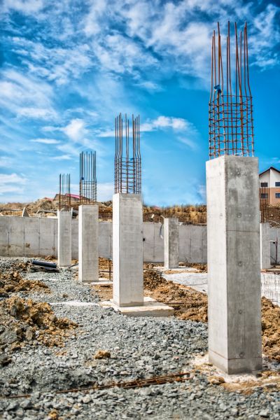 Concrete Footer Pouring in Silver Spring