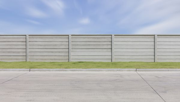 Concrete Fence Installation in Silver Spring