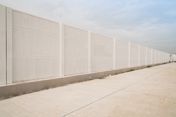 Concrete Fence Construction in Silver Spring