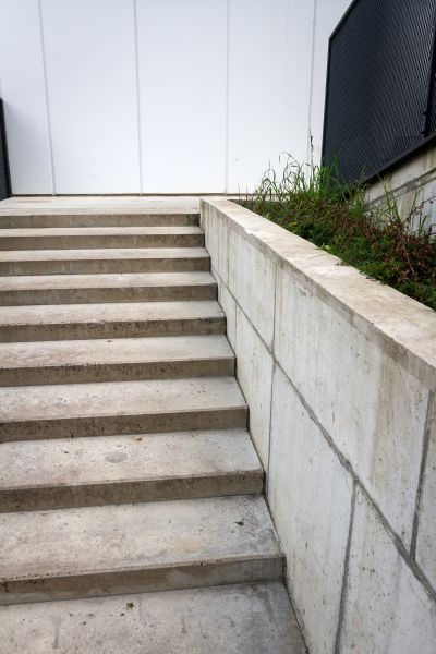 Cement Stair Installation in Silver Spring