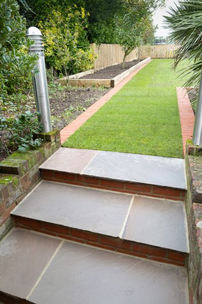 Backyard Steps Installation in Silver Spring