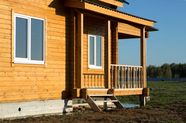 Cabin Footing Construction in Silver Spring