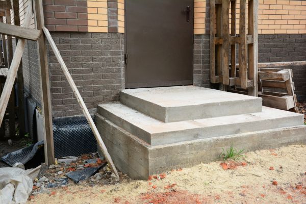 Cement Steps Construction in Silver Spring