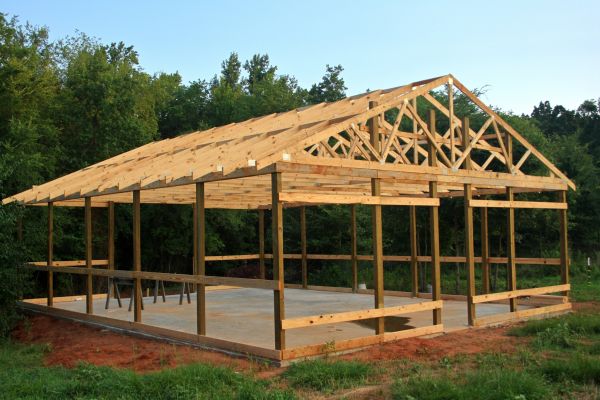 Barn Pad Installation in Silver Spring