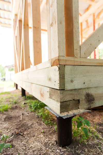 Barn Footing Construction in Silver Spring