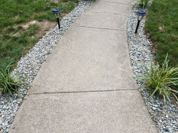 Cement Path Construction in Silver Spring